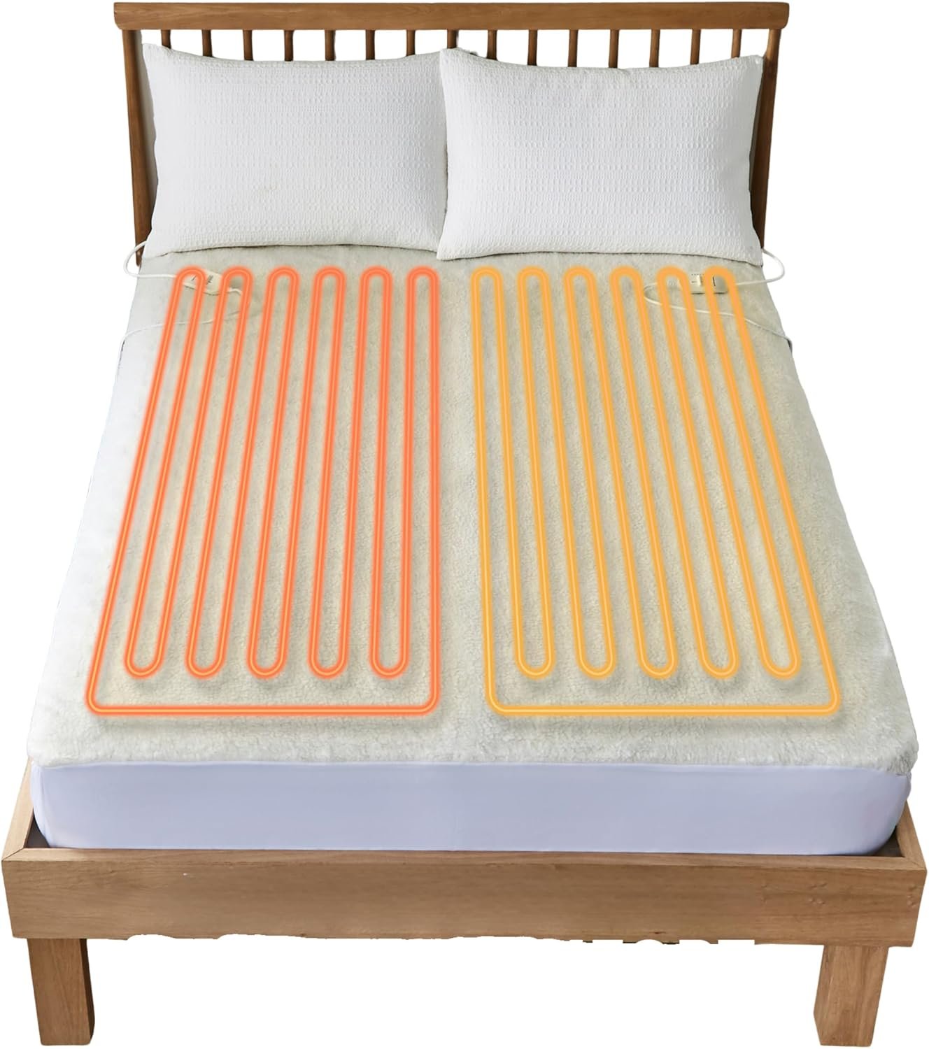 Dimplex Super King dual control electric under blanket on a bed